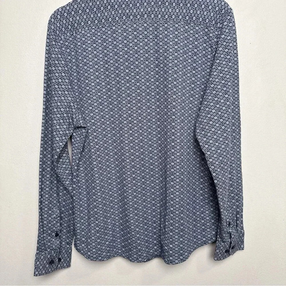English  Laundry Mens Medium Stretch Fitted Knit Print Shirt - Picture 13 of 14